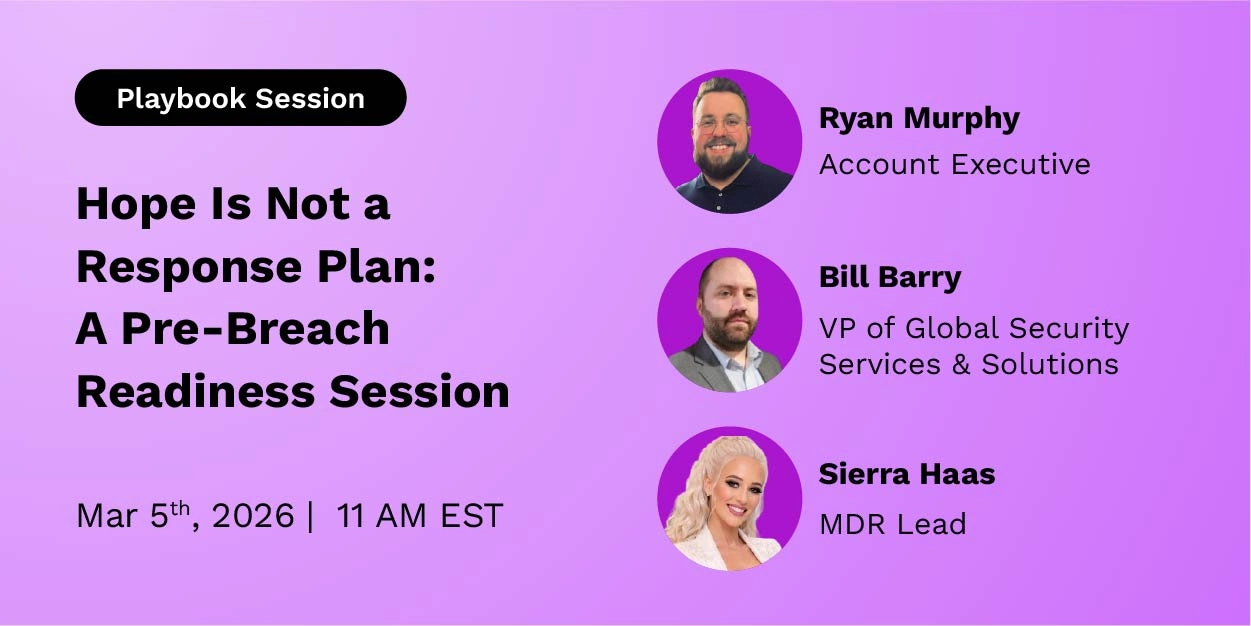 A Pre-Breach Readiness Session