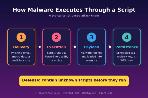 script based malware attack