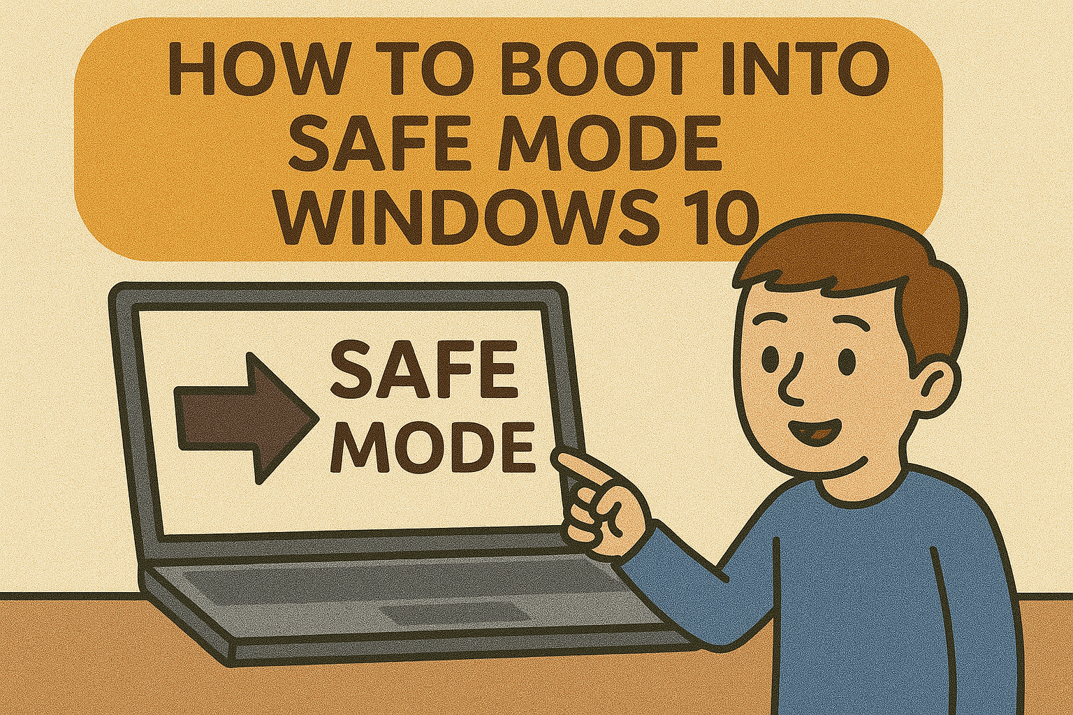 how to boot into safe mode windows 10