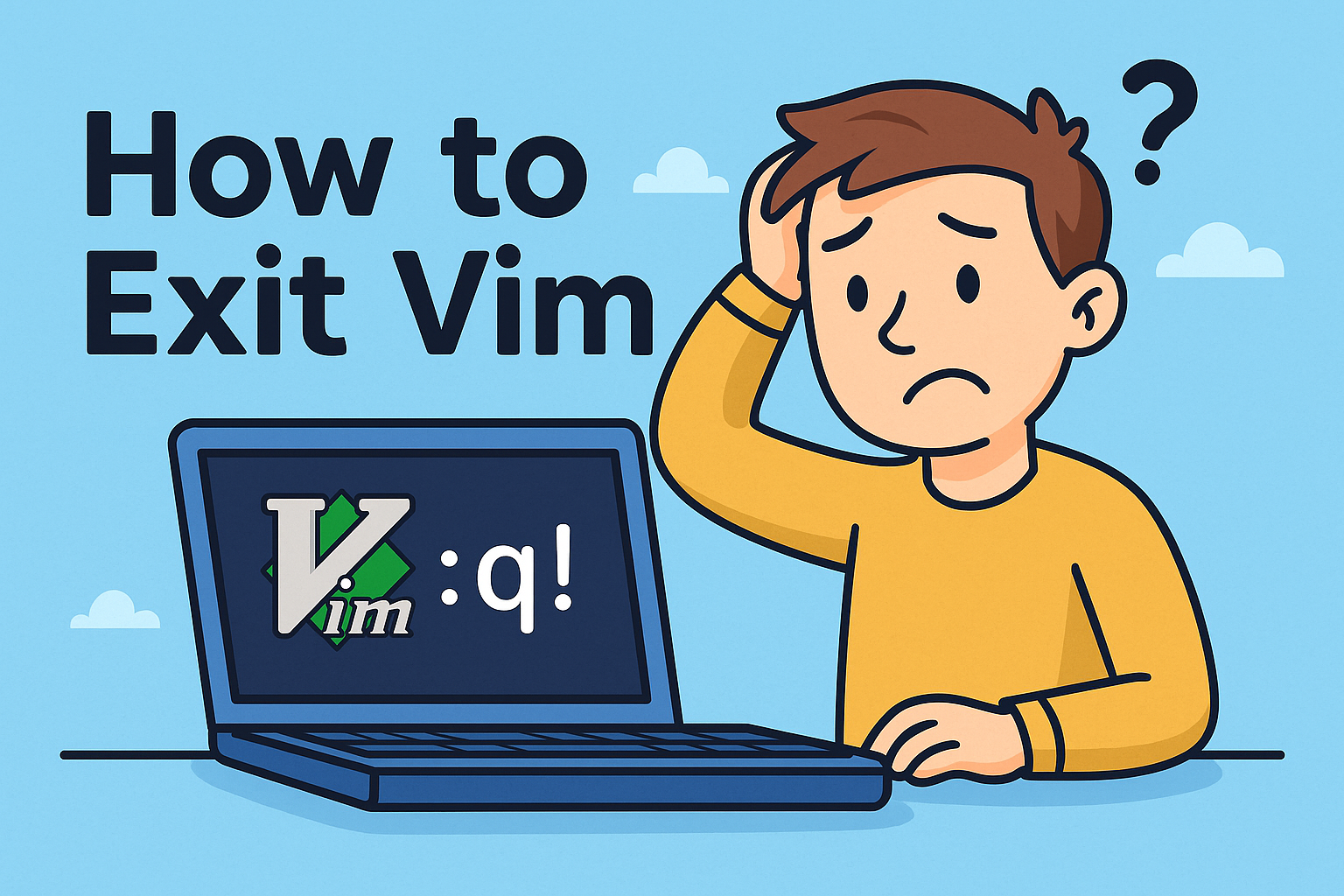How to Exit Vim?