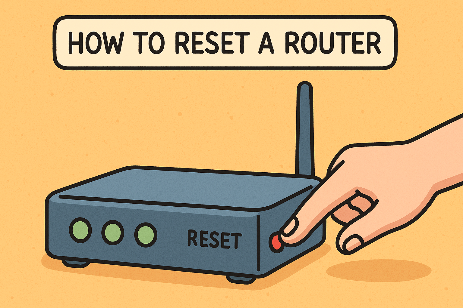How to Reset a Router