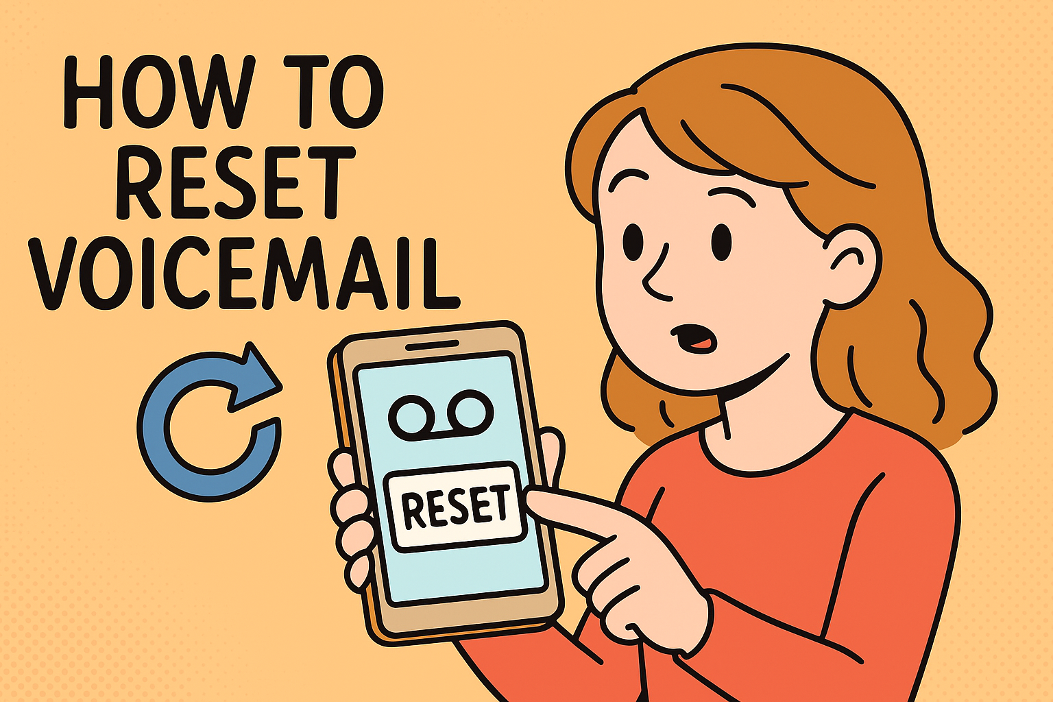 how to reset voicemail