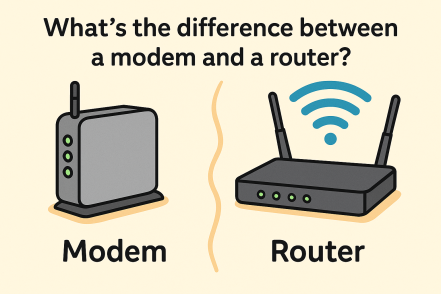 What’s the Difference Between a Modem and a Router?
