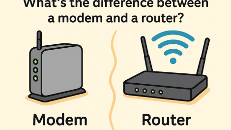 What’s the Difference Between a Modem and a Router?