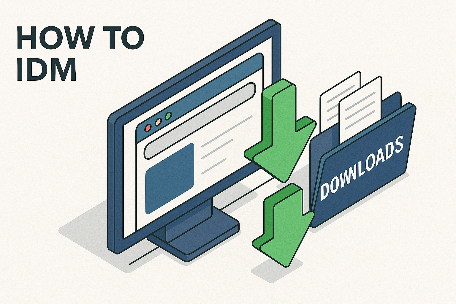 how to idm