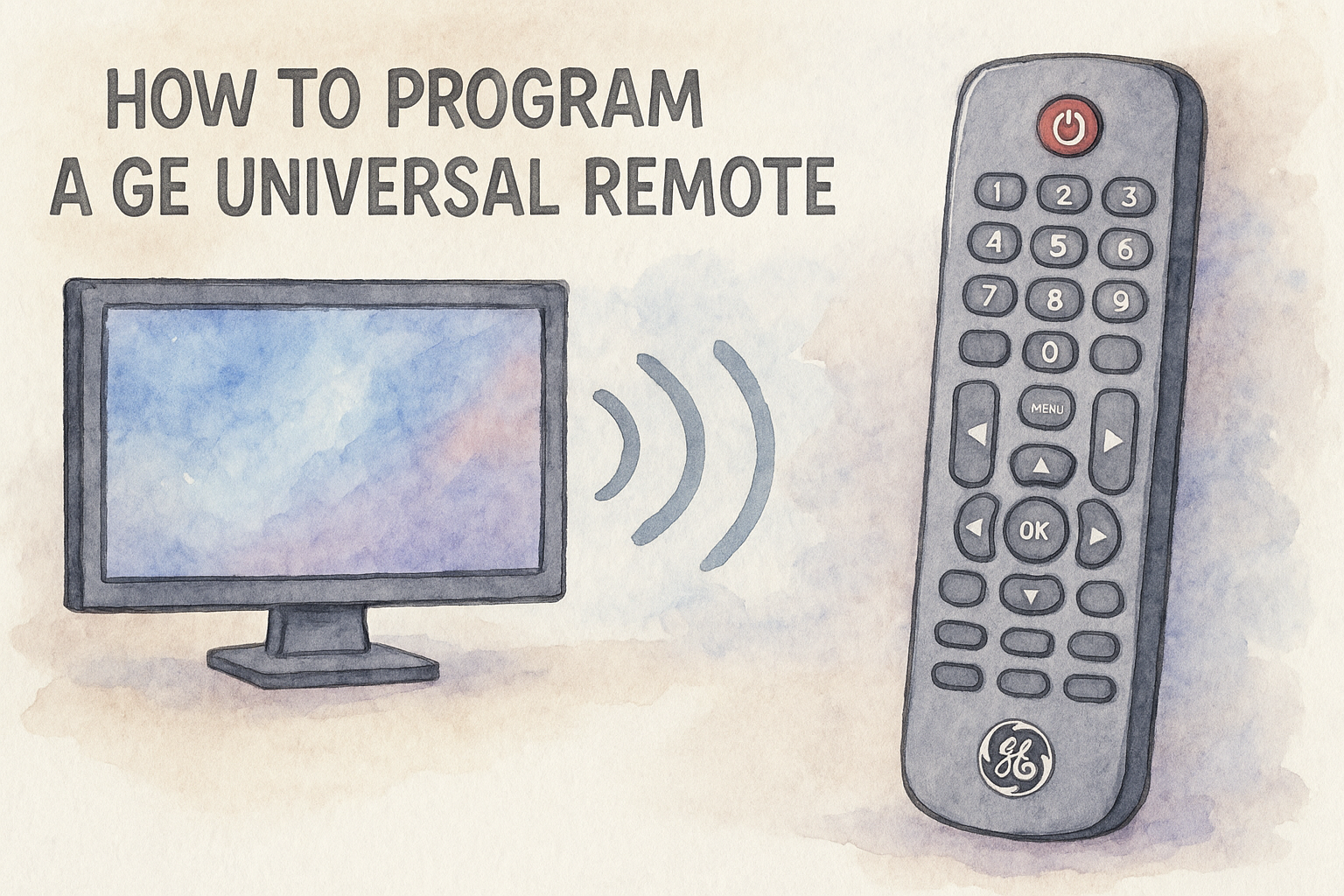 How to Program a GE Universal Remote