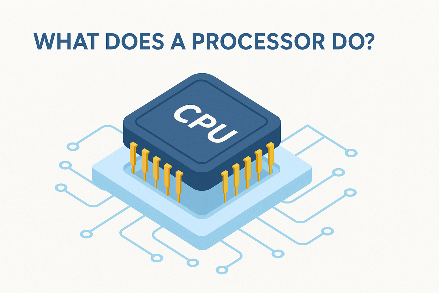 What Does a Processor Do
