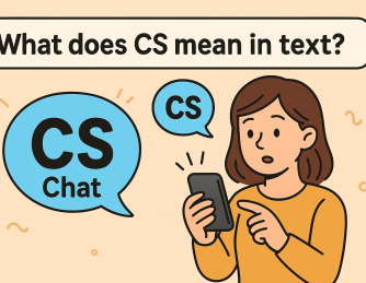 What Does “CS” Mean in Text? Understanding Its Meaning Across Contexts