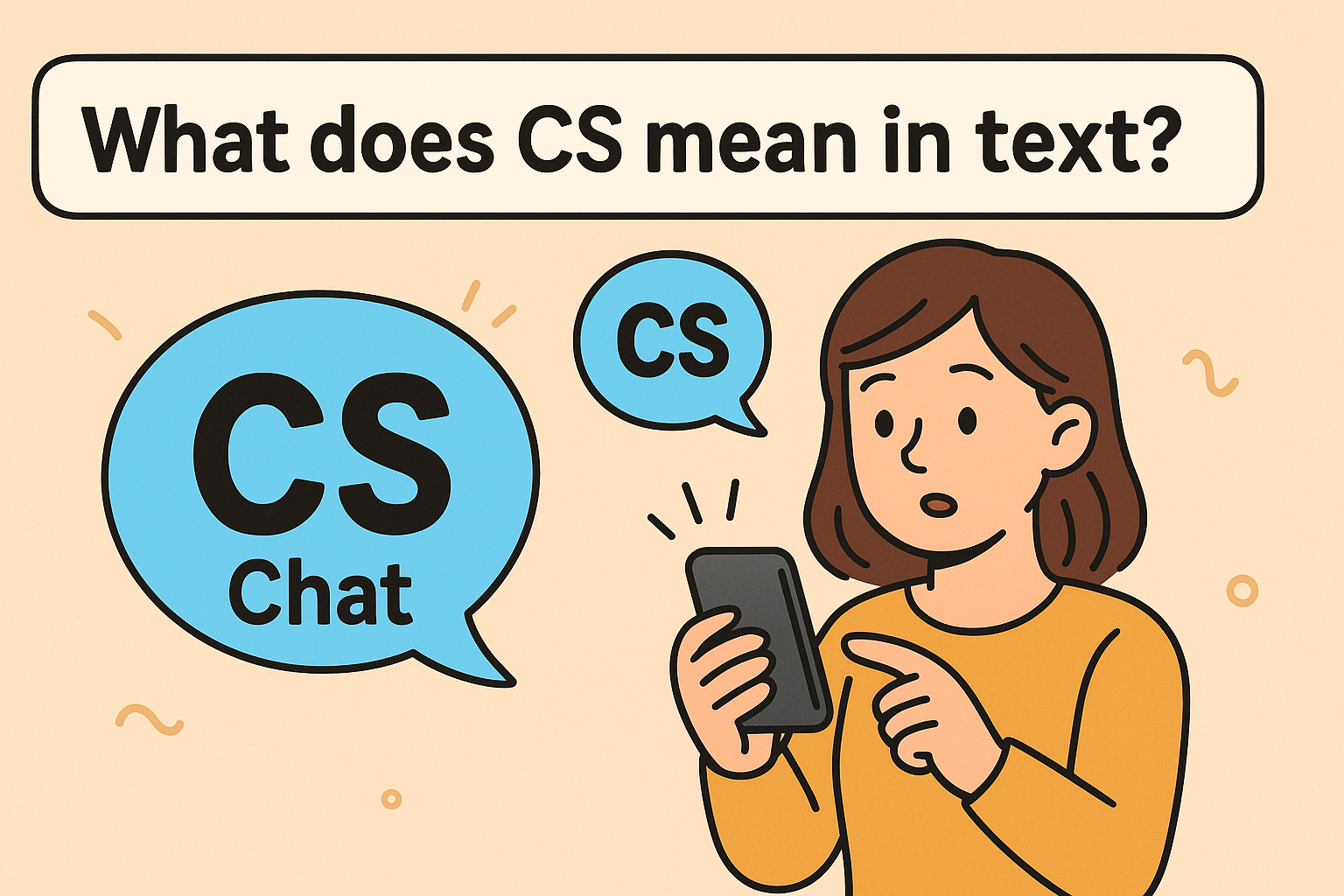 What Does CS Mean in Text