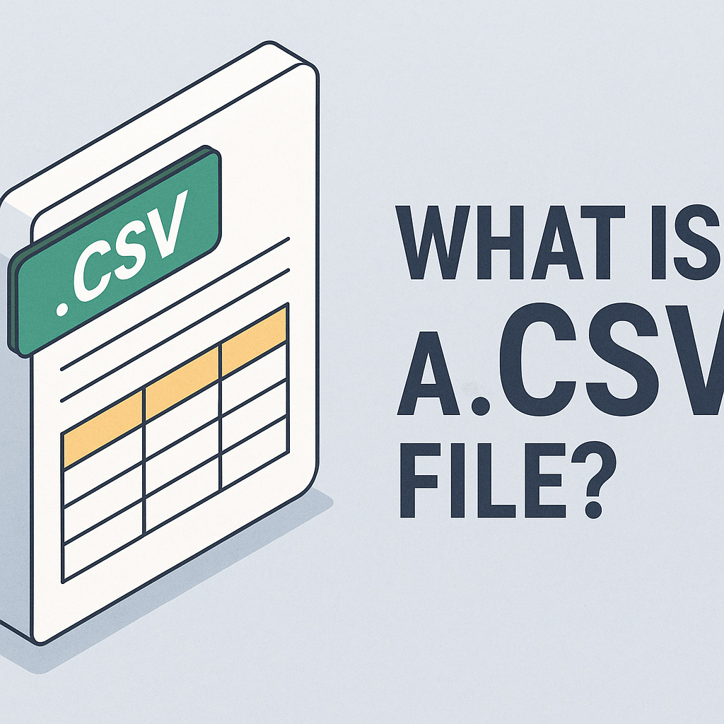 What is a CSV File