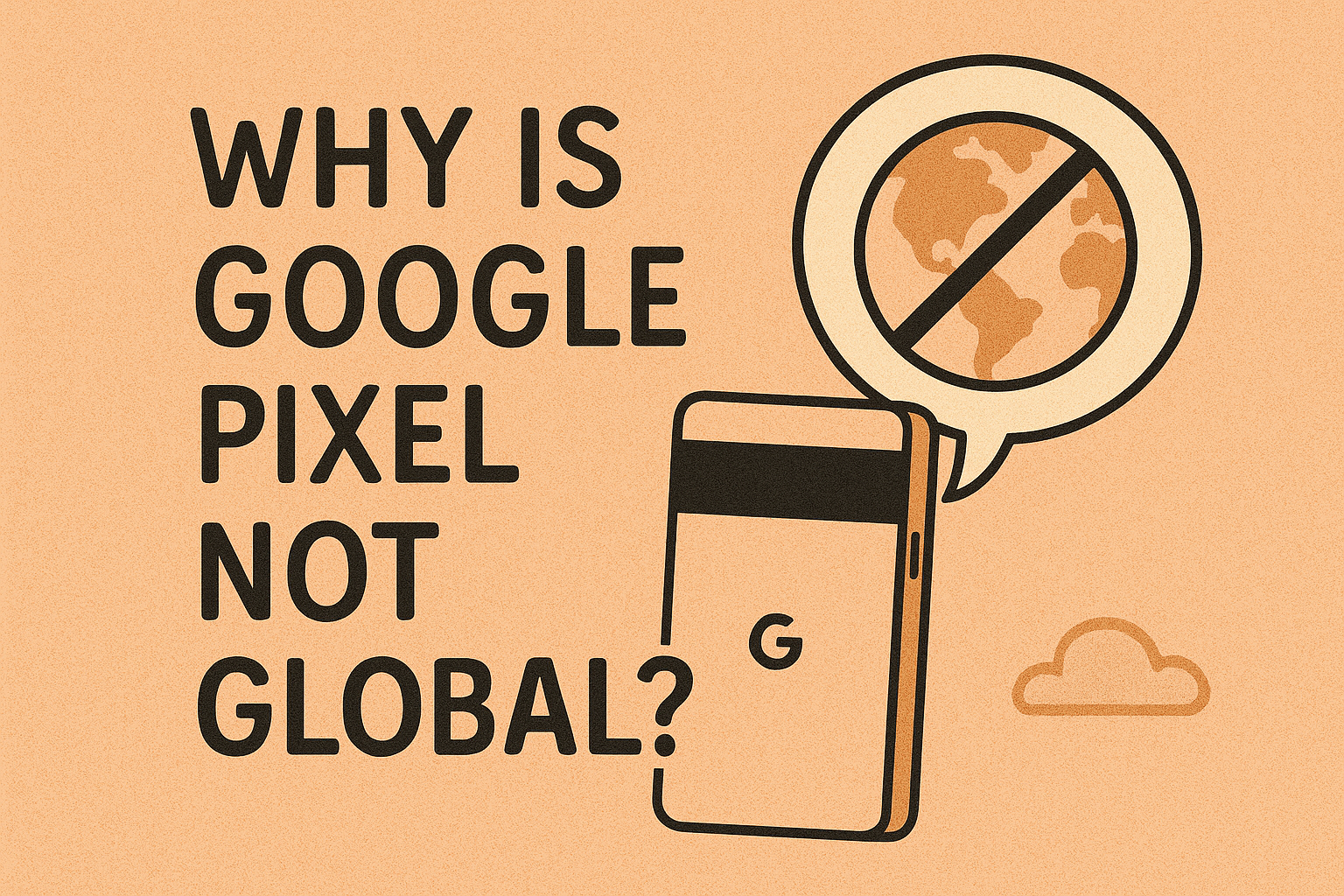 why is google pixel not global