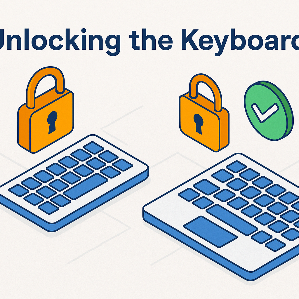 How Can I Unlock the Keyboard