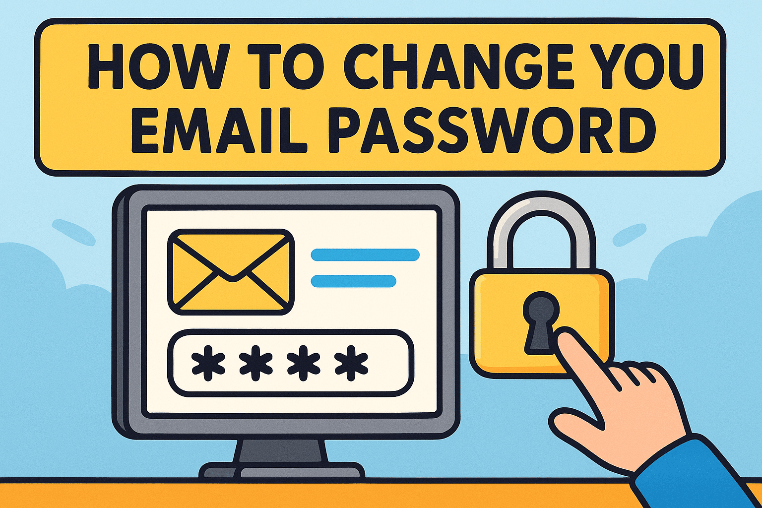 how to change your email password
