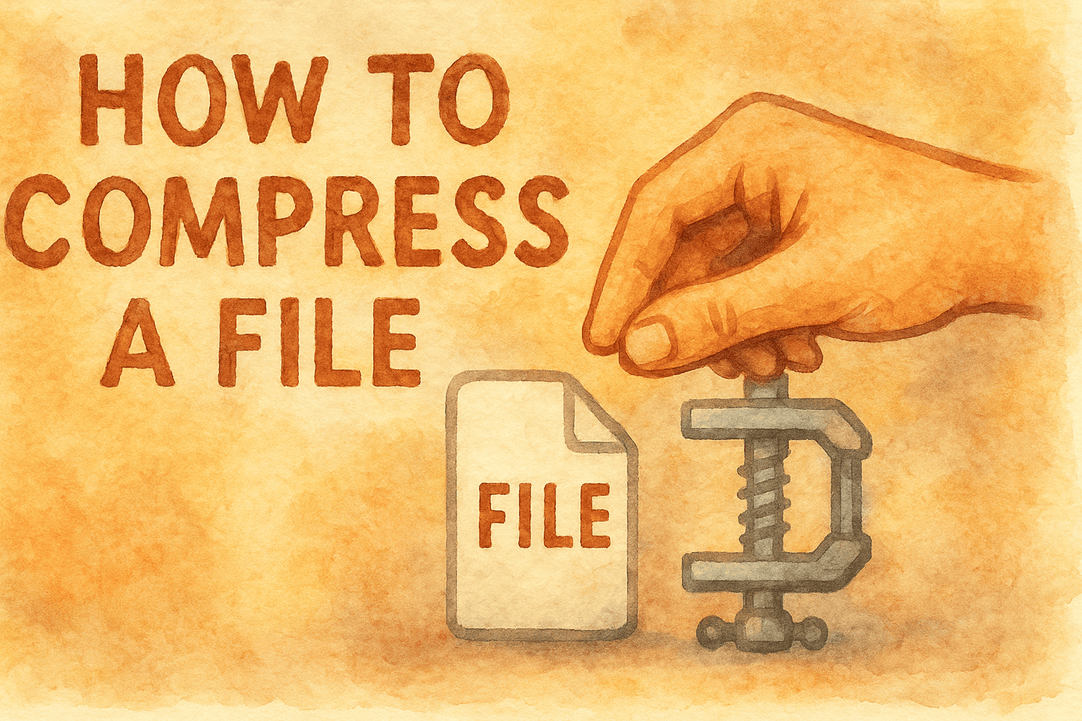 How to Compress a File