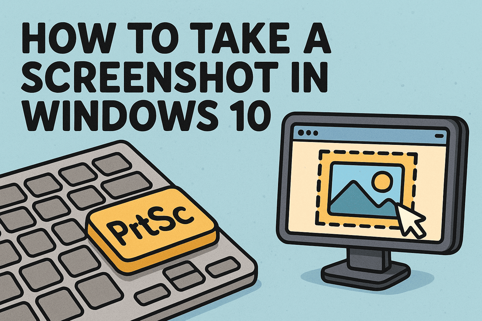 how to take a screenshot in windows 10