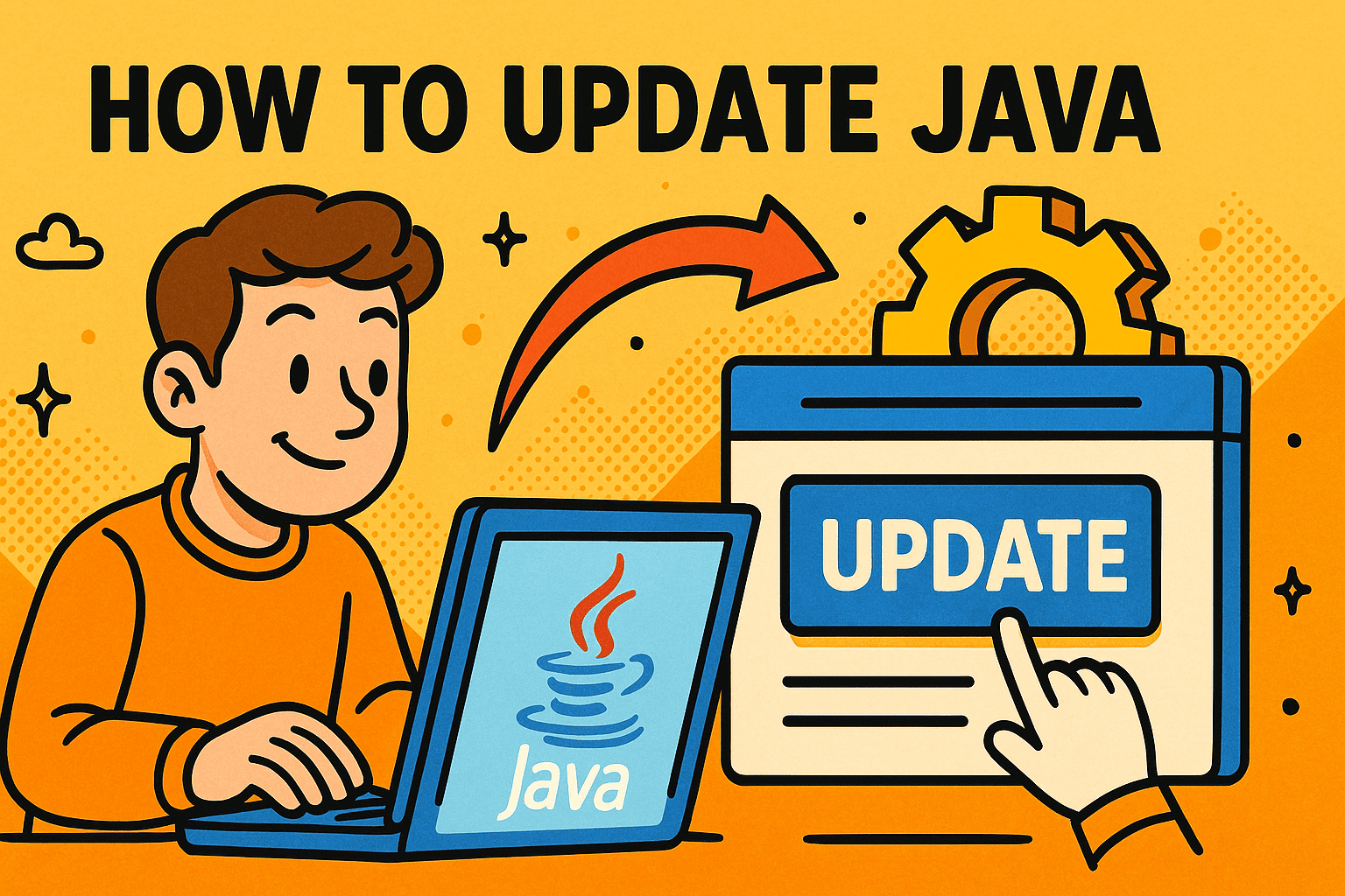 how to update java