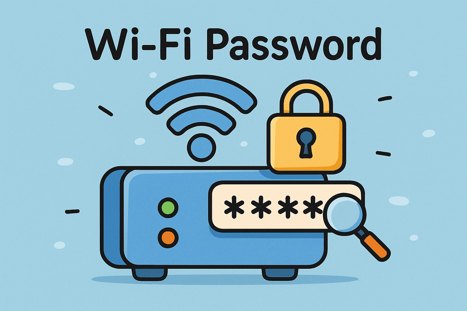 how to find my wifi password