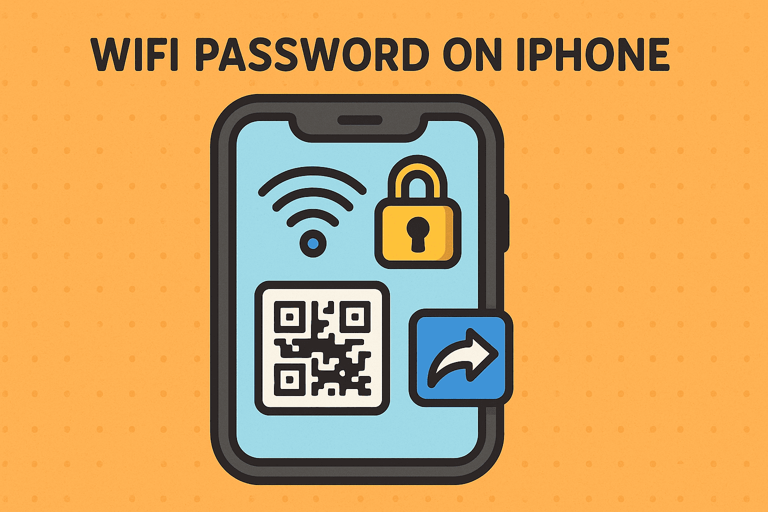 how to find wifi password on iphone