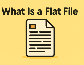 What Is a Flat File? A Complete Guide for IT and Cybersecurity Professionals
