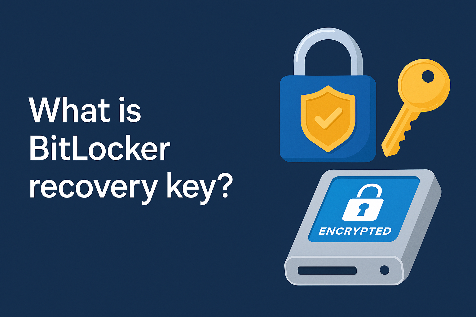 what is bitlocker recovery key