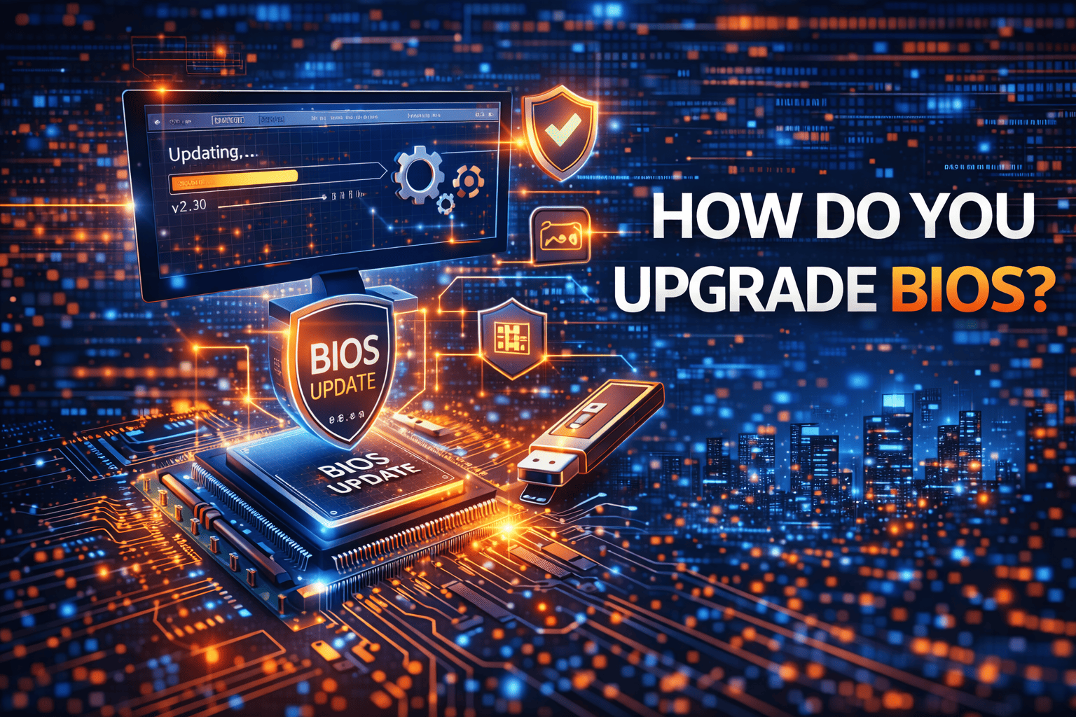 how do you upgrade bios