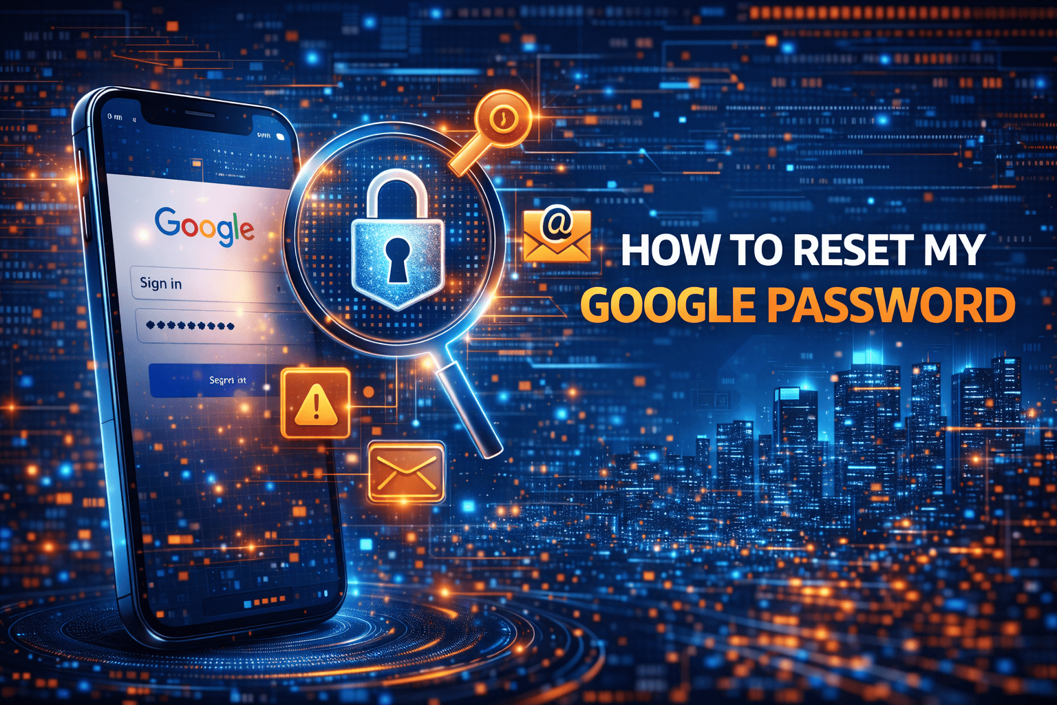 Reset Google Password