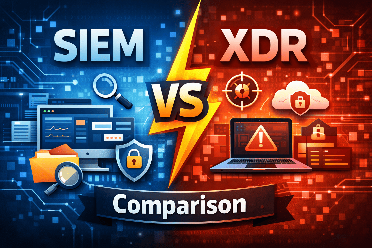 SIEM vs XDR Comparison