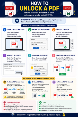 How to Unlock a PDF