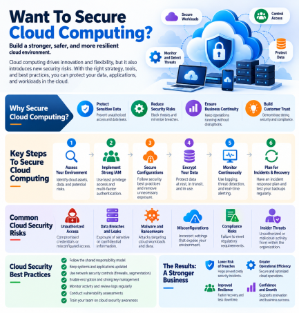 Want To Secure Cloud Computing