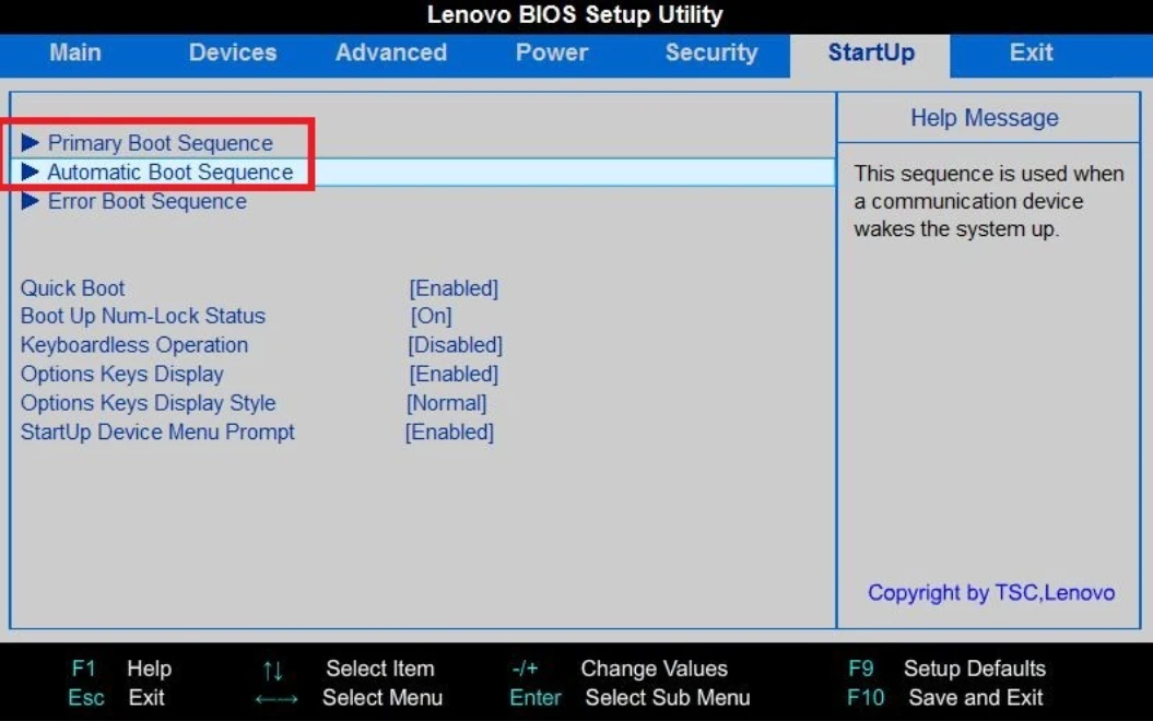 How to Access the BIOS